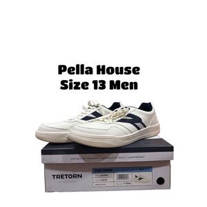 Tretorn DENNIS Men's White Sneakers Size 13